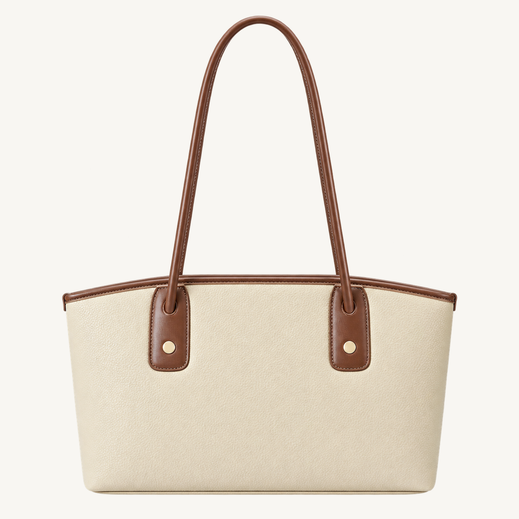Cream Canvas Tote Bag